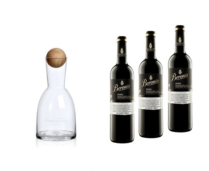 Pack Beronia Edición Limitada y decanter